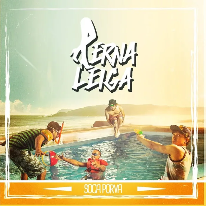 Capa do álbum Soca Porva, do Perna Leiga